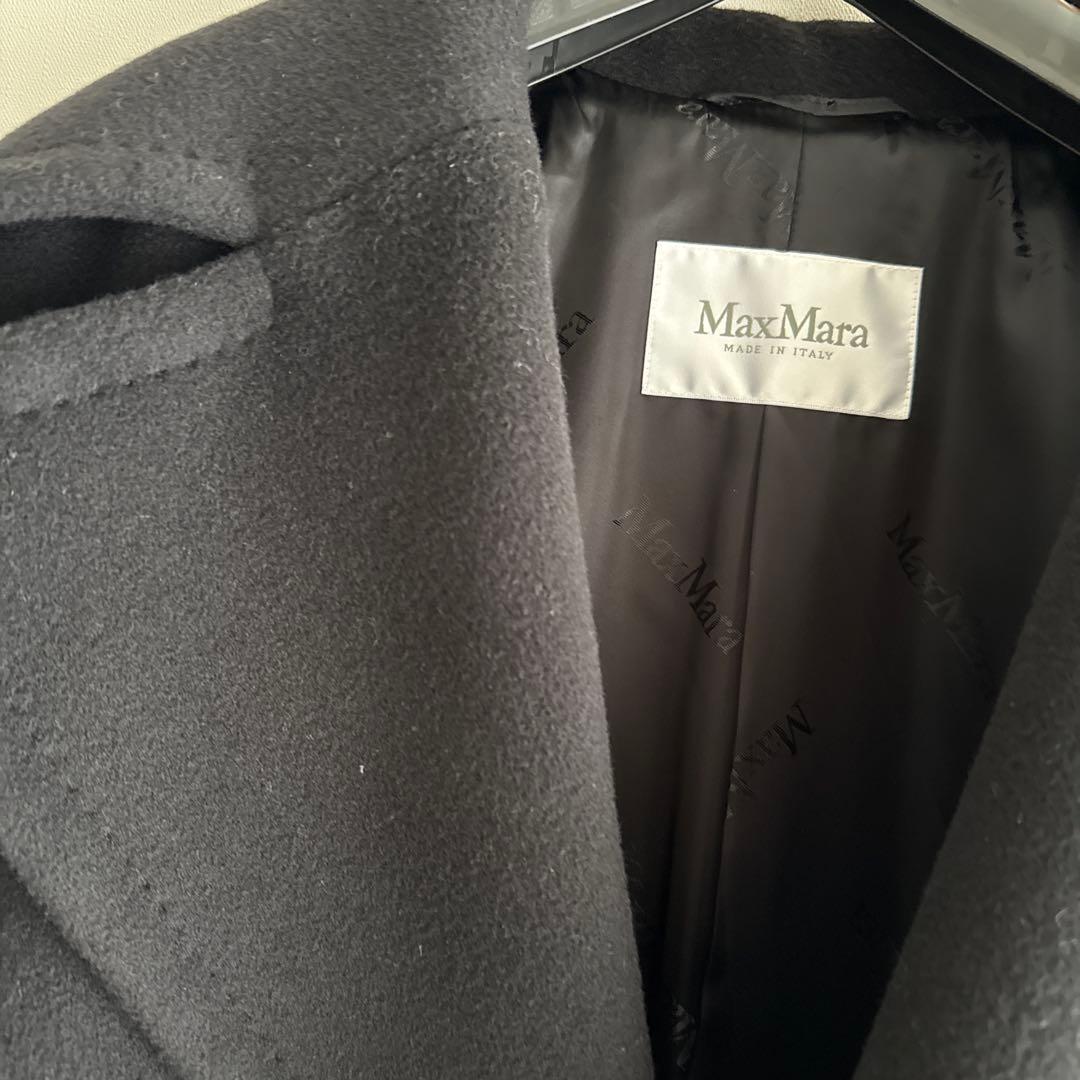 白タグ マックスマーラ カシミヤコート