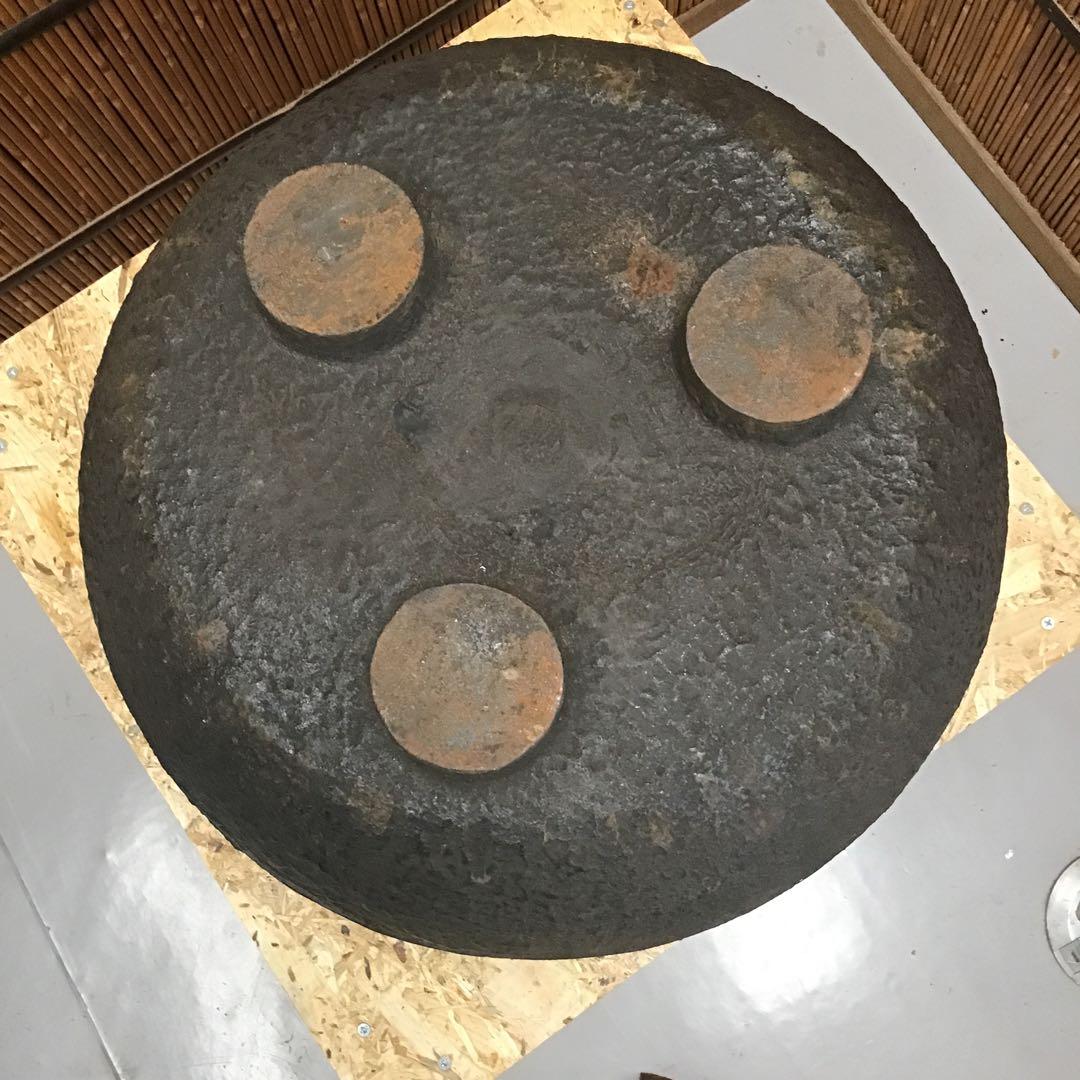 茶道具　炉➕釜➕釜リング➕灰 IT236KM