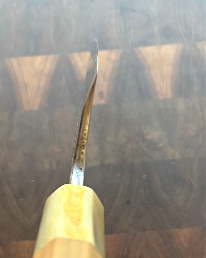 子の日　本鍛錬　白鋼　霞　出刃　7寸　200mm 包丁　本職　和包丁