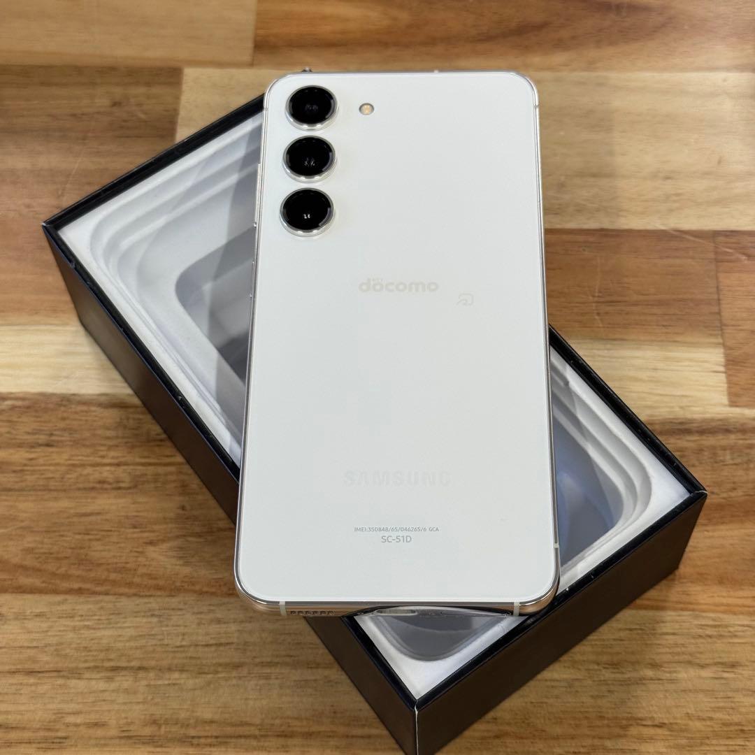 ハ*ー様 新品同様Galaxy S23 256gb SC-51D 国内版SIMフ