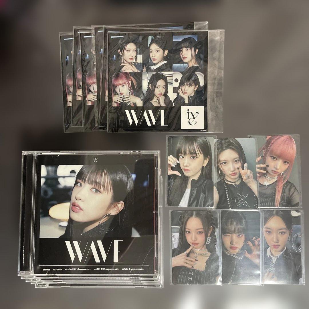 IVE WAVE DIVE盤 CD トレカ コンプ
