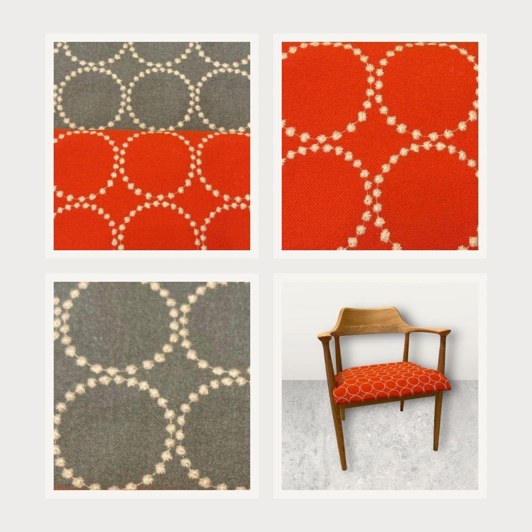 ミナペルホネン　生地使用　スツール オットマン　チェア　イス　椅子　インテリア