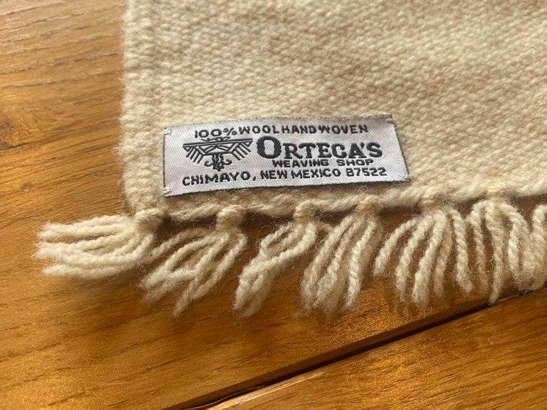 オルテガ　ブランケット　ラグ