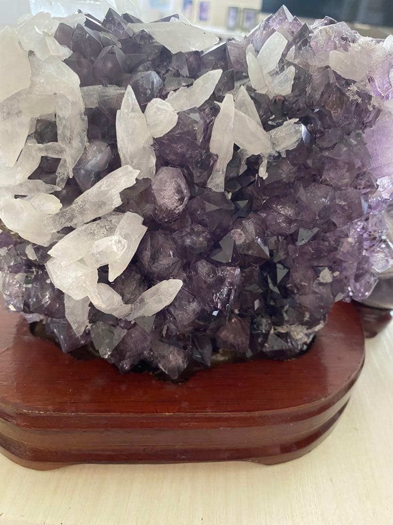 最終値下げ☆美紫☆美結晶☆アメジスト原石☆アメジストストーン含む全6種セットです