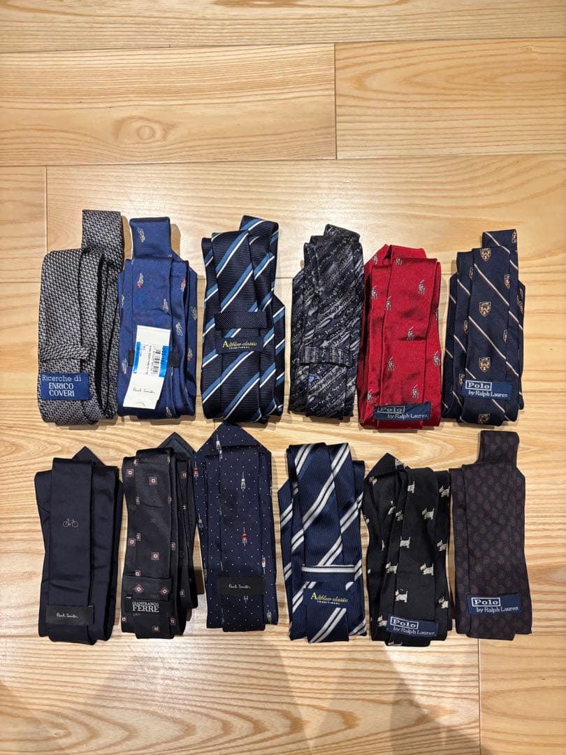 ネクタイ 12本セット ポールスミスやポロなど