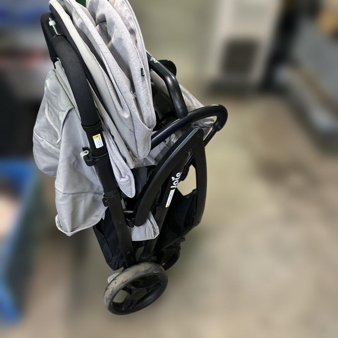 joie ダブルベビーカー グレー(双子ちゃん用)引き取り限定