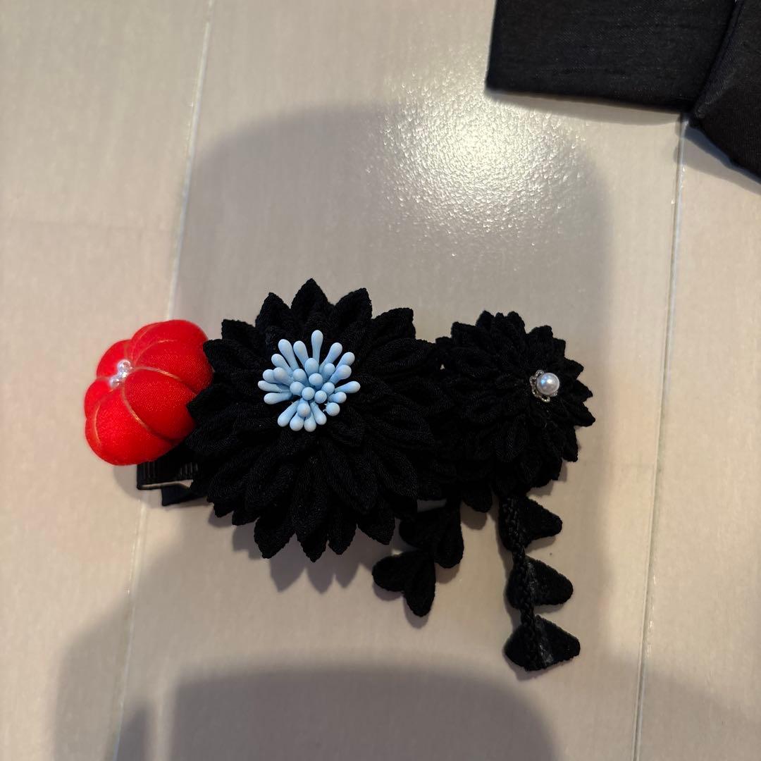 新品未使用 重ね襟 帯揚げ 帯締め 飾り5点　モダン くすみカラー 振り袖 袴❣️