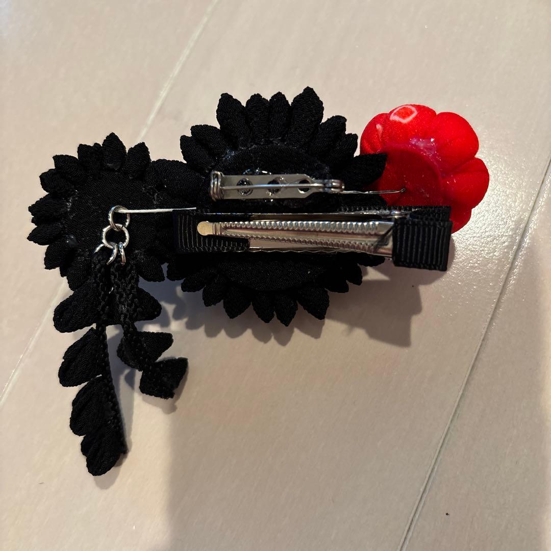 新品未使用 重ね襟 帯揚げ 帯締め 飾り5点　モダン くすみカラー 振り袖 袴❣️