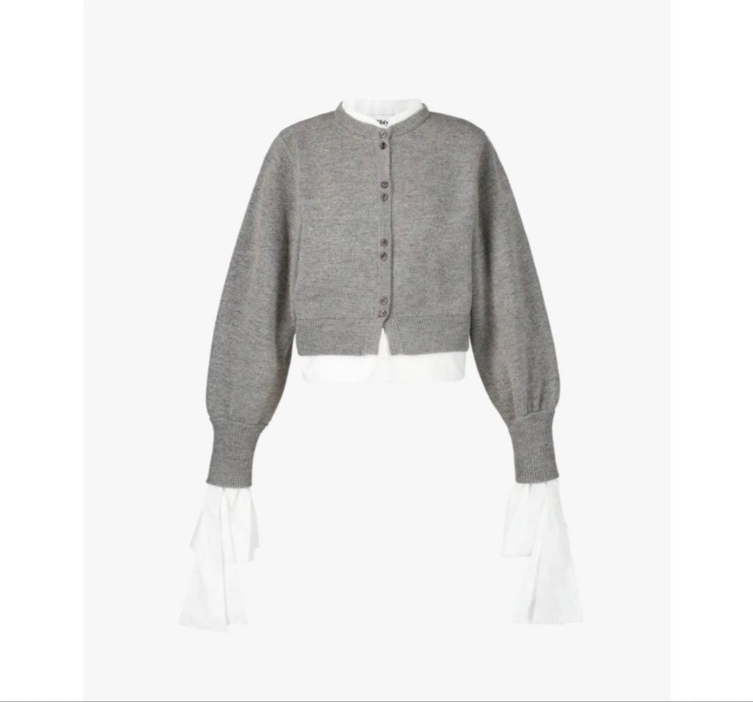 Bibiy. ANGELIQUE KNIT グレー　正規品