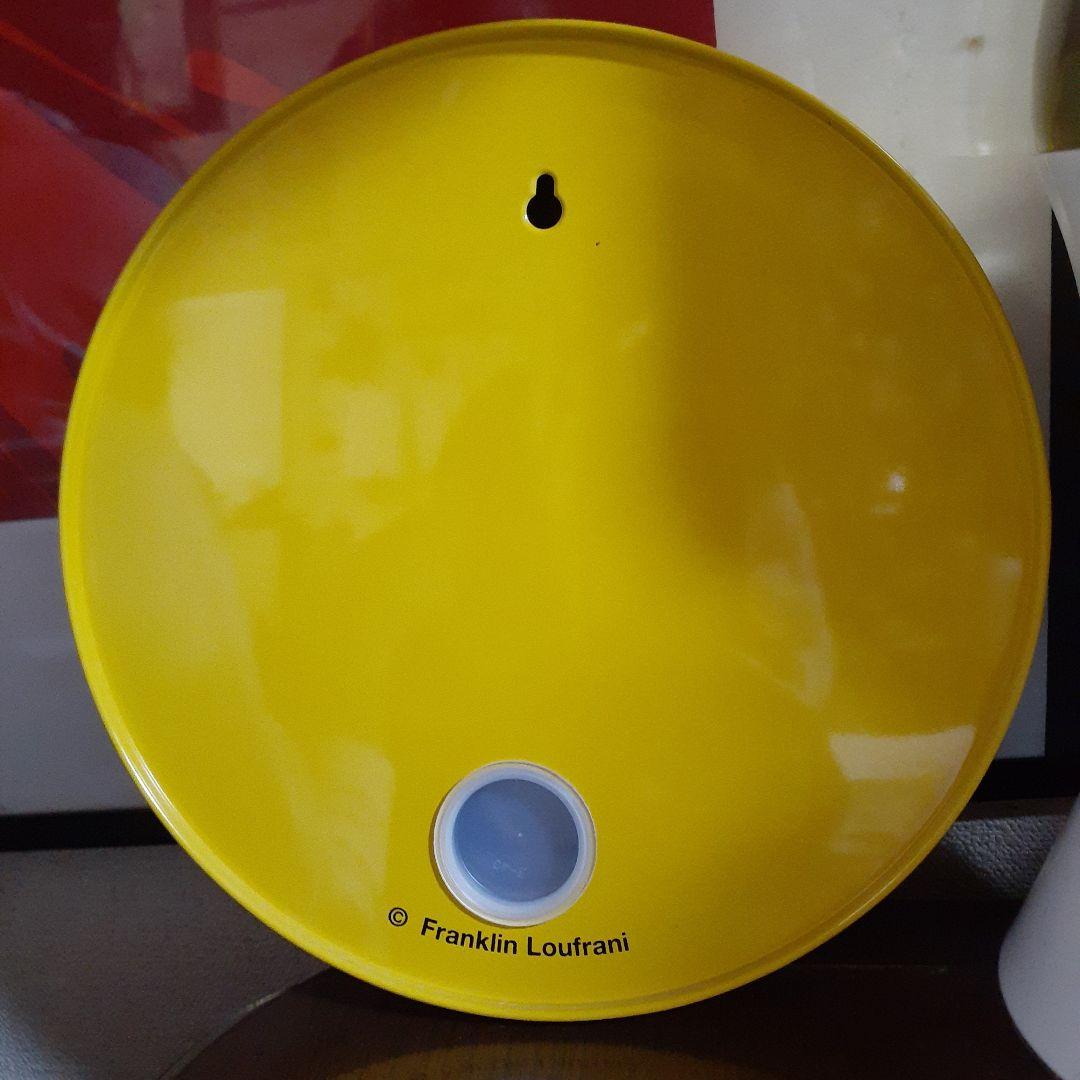 ビンテージ　昭和レトロ　ミッドセンチュリー　ブリキ　壁掛け　スマイル貯金箱