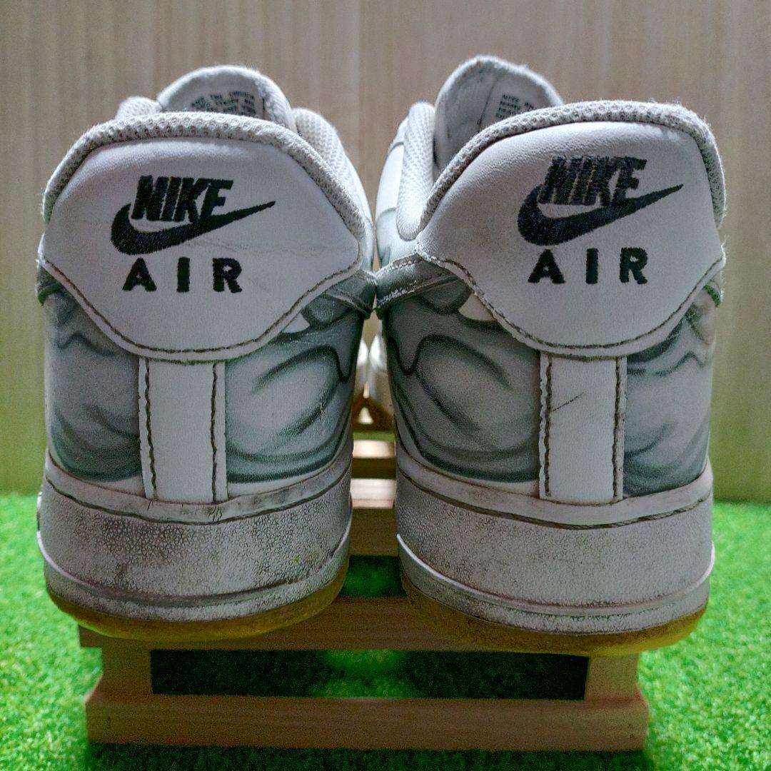 【26.5cm】NIKE AIR FORCE 1 White/skeleton