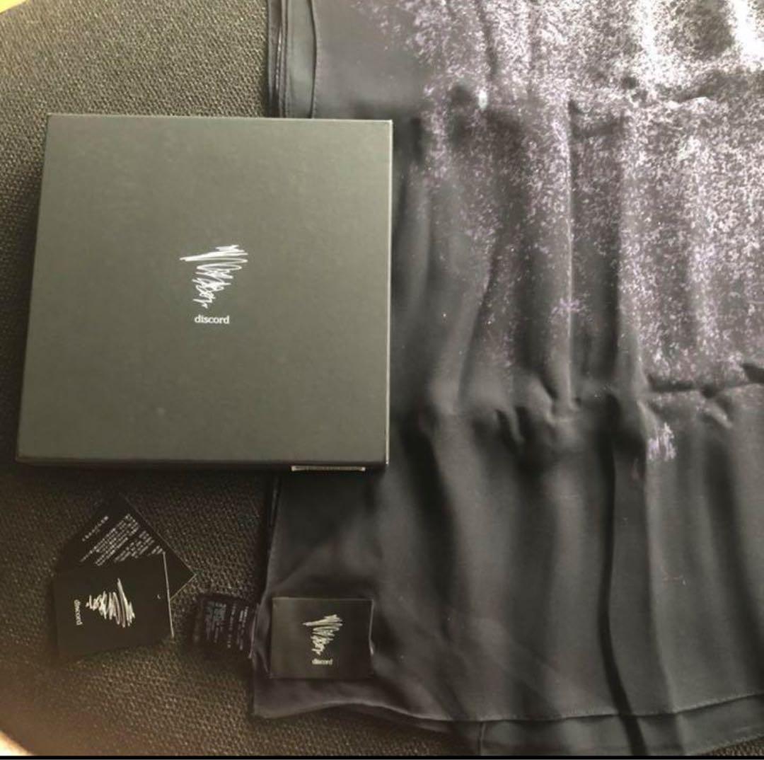 新品未使用 Yohji Yamamoto discord スカーフ