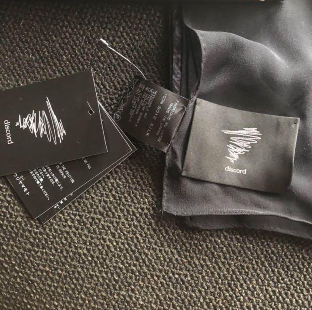 新品未使用 Yohji Yamamoto discord スカーフ