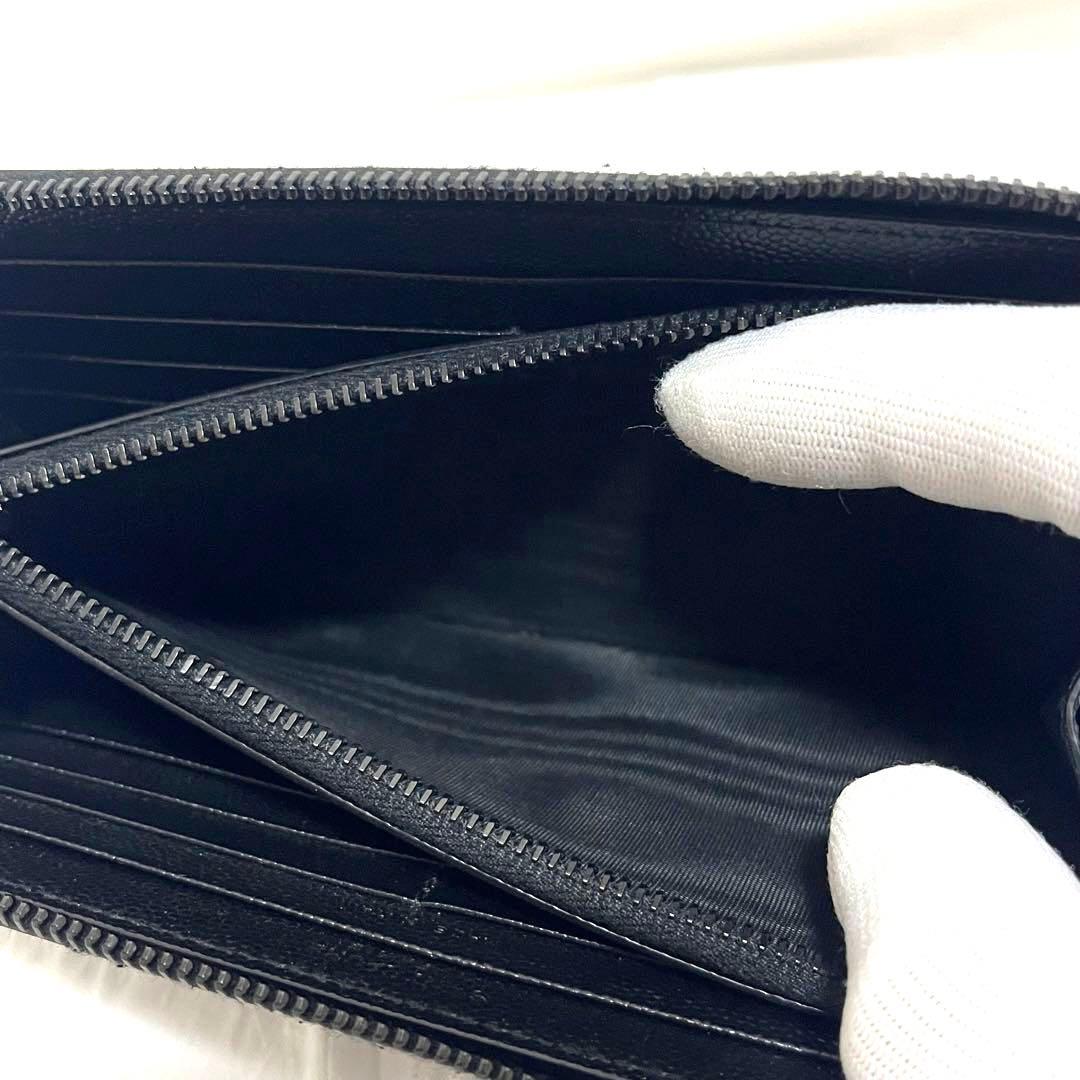 【値下げ中】【極美品】SAINT LAURENT サンローラン カサンドラ長財布