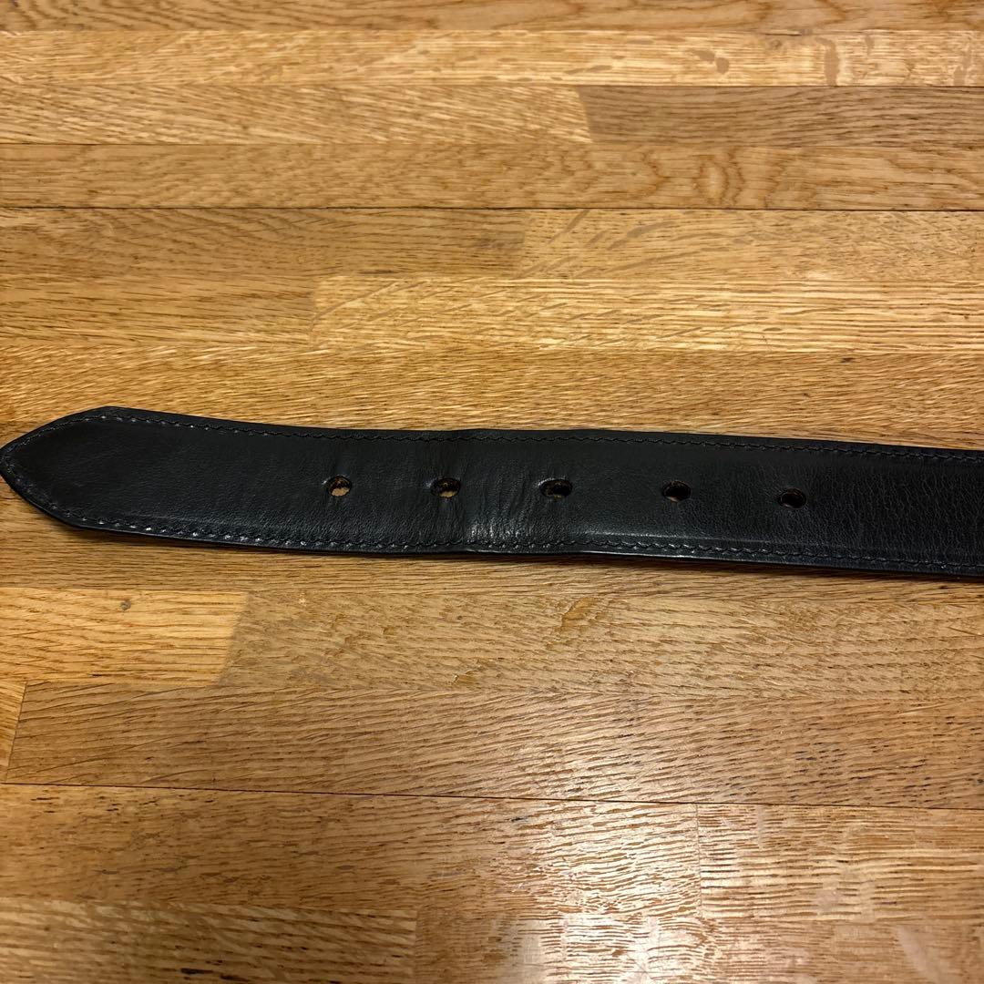 ホワイトハウスコックス ベルト　黒　30インチ