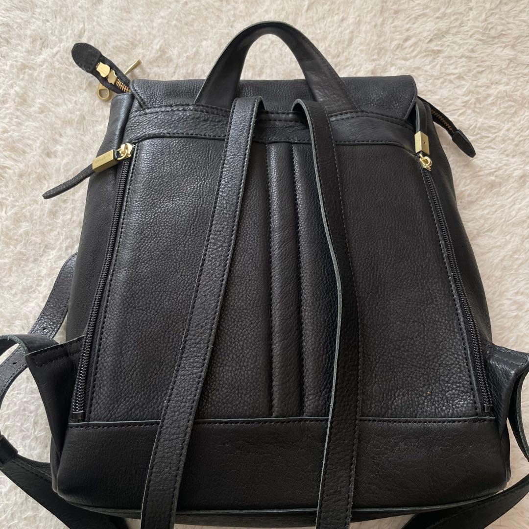 kissora キソラ リュック レザー バックパック　ブラック　日本製