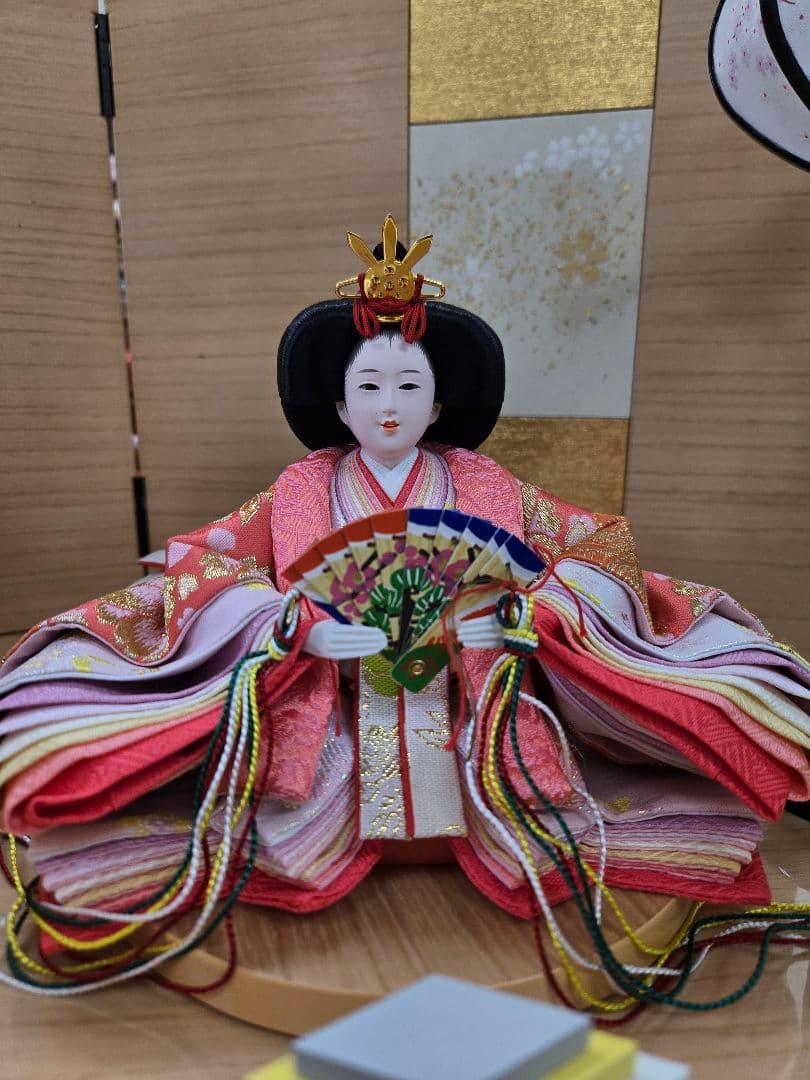 【展示品限り】雛人形 収納飾り　※閉店セール　22