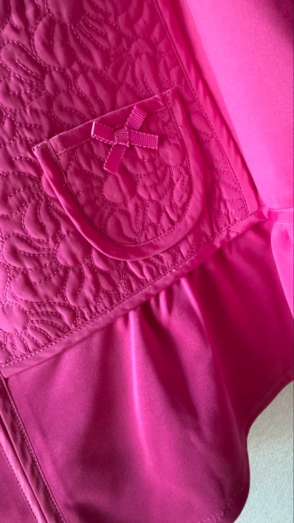 年末特価❣️スーパービューティー44 サイズフード付きピンクジャケット♡