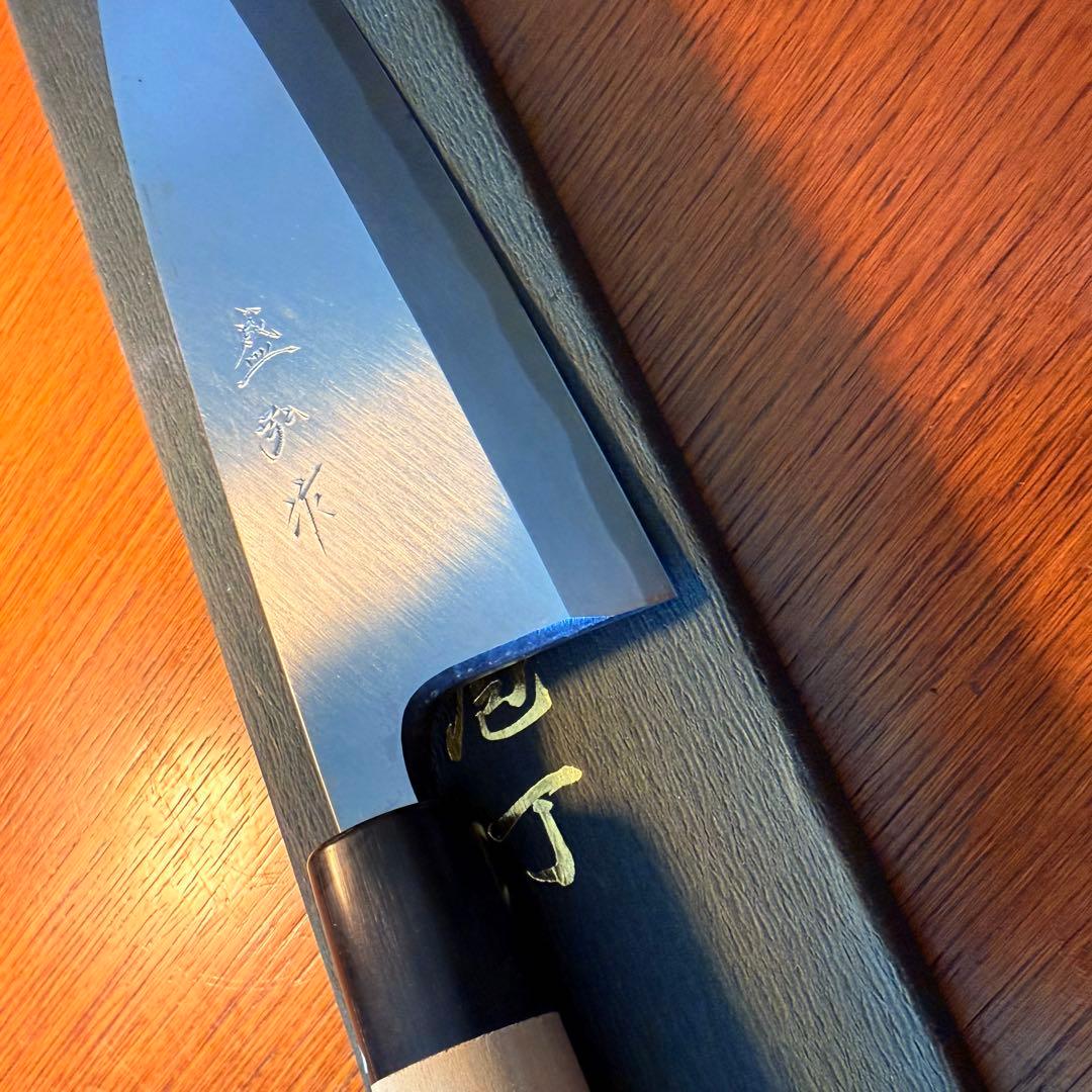 盛弘 特注出刃包丁(未使用に近い)