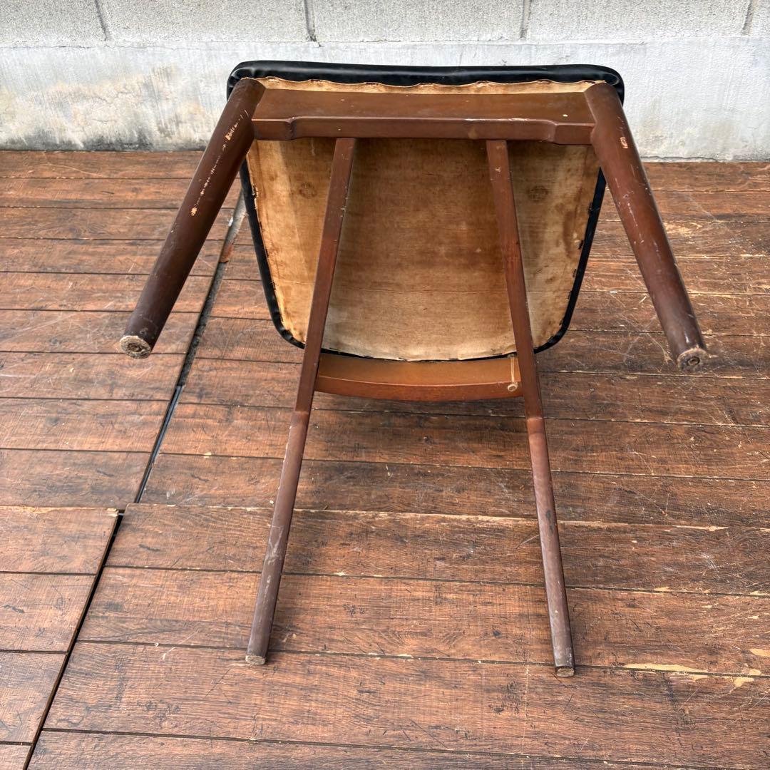 ②ヴィンテージ ミッドセンチュリー 木製椅子 ダイニングチェア ダイニングチェア