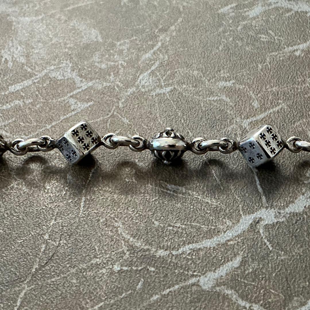 インボイス有り　CHROME HEARTS ダイスクロスボール 8LINK