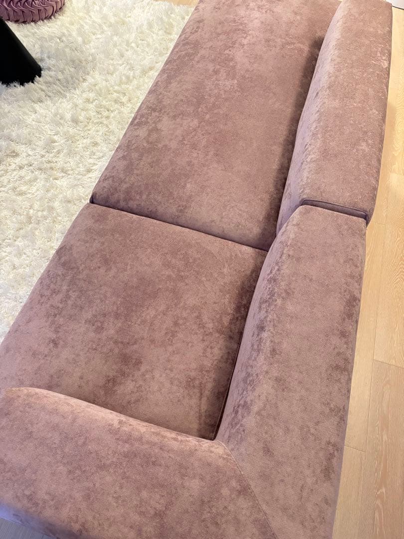 メーネソファ アーム 2 L ピンク（W815）