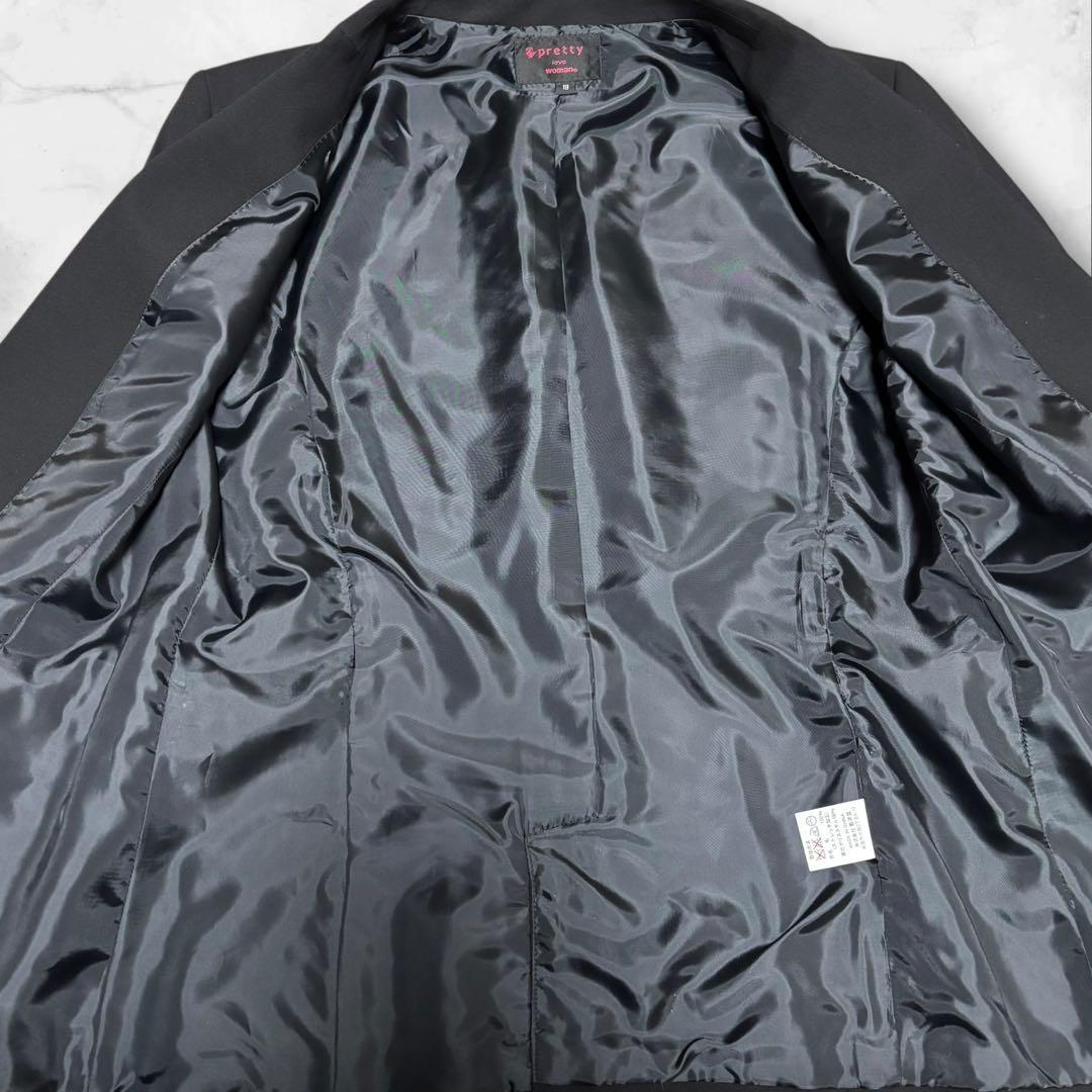 新品タグ付き　大きいサイズ　テーラードジャケット　スカート　パンツ　3点セット