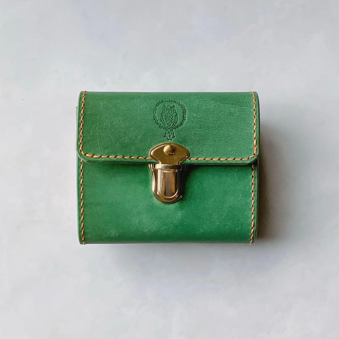 ÂÅÆ　オーダー三つ折り財布、key付き財布