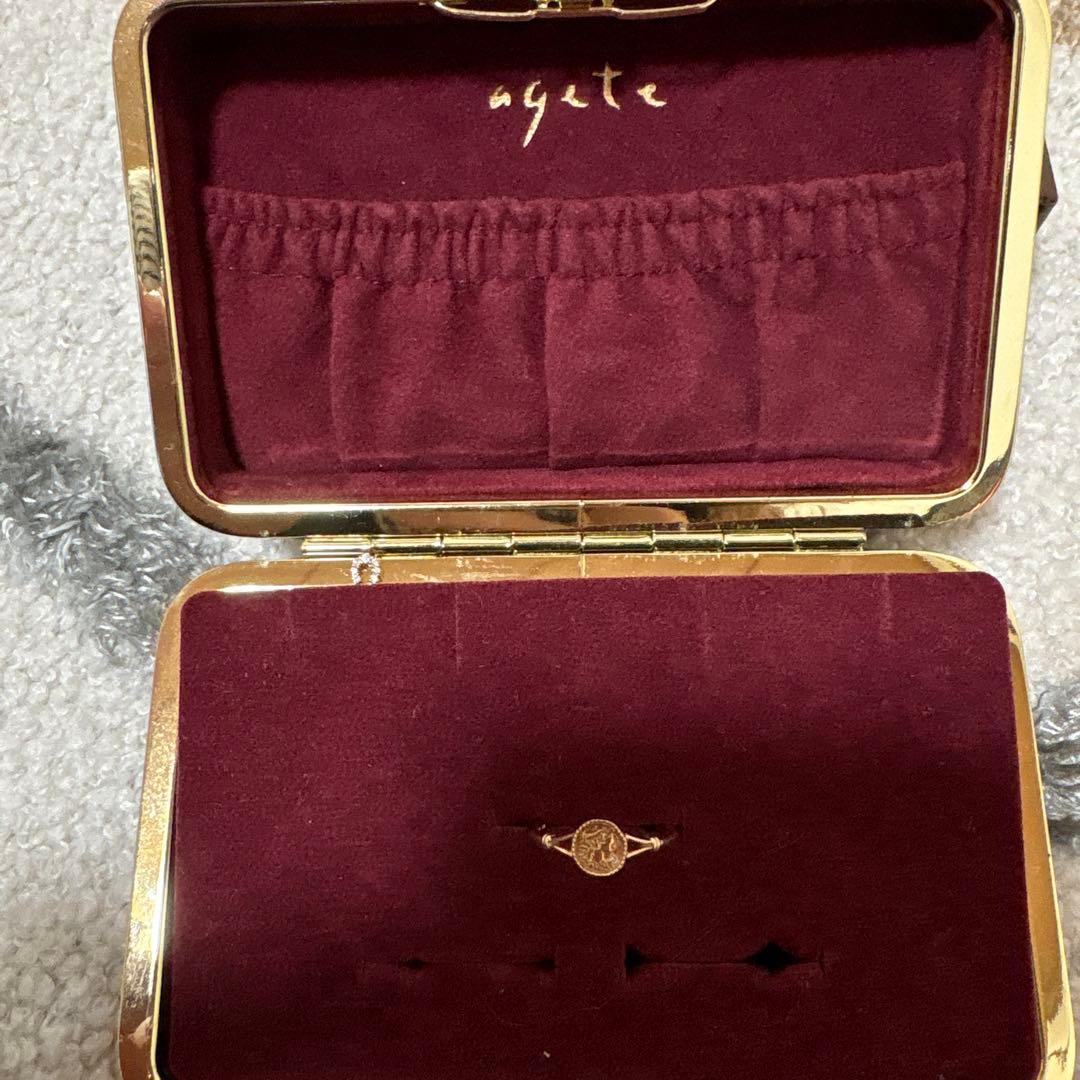 アガット agete/ K10 モチーフリング