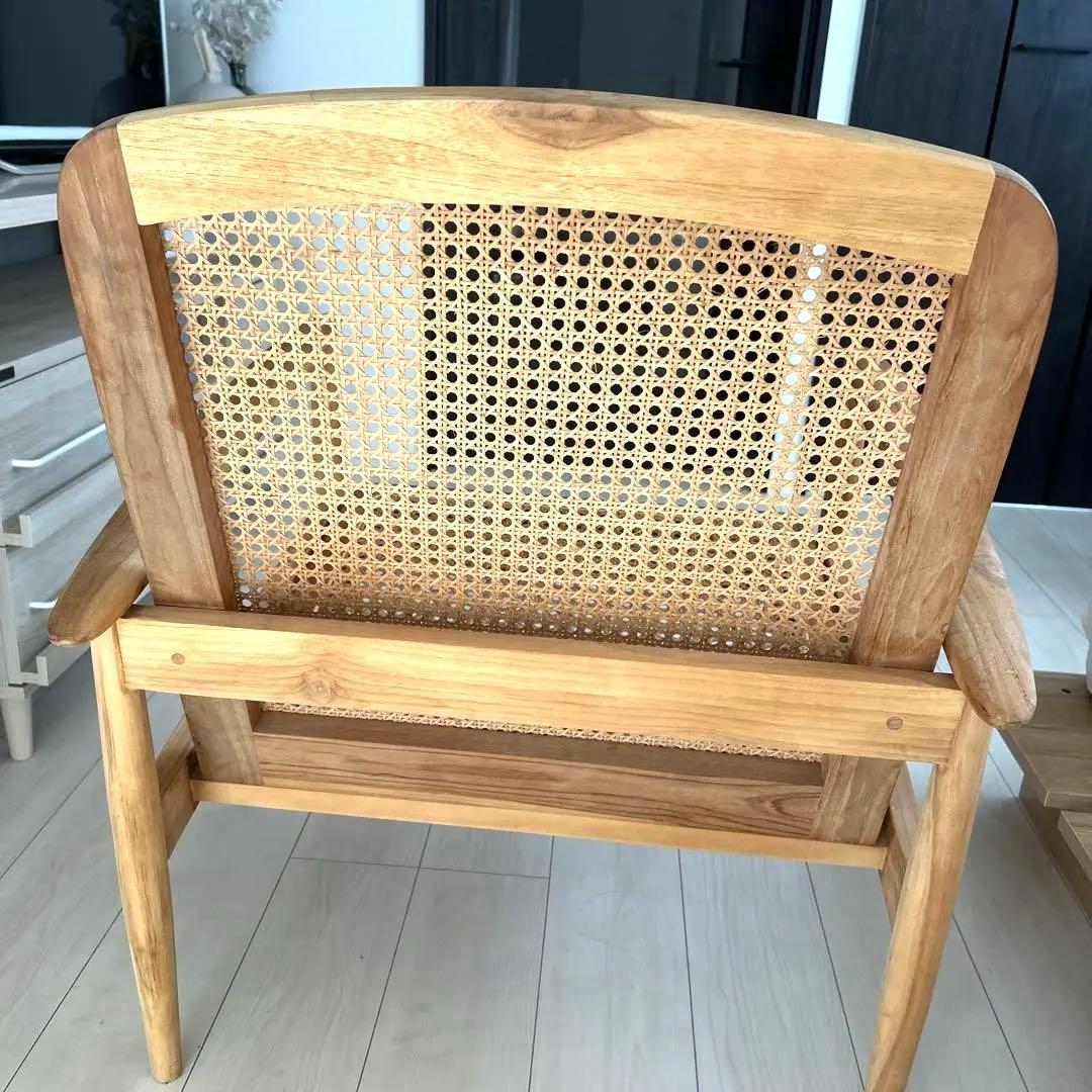 ZARA  ラタン調チェア