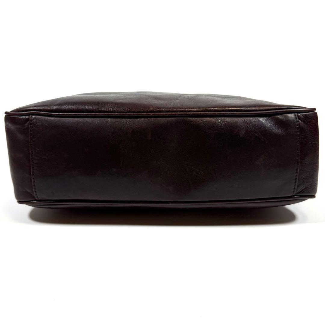 【美品】Bally バリー　トートバッグ　2way トレインスポッティング　濃茶