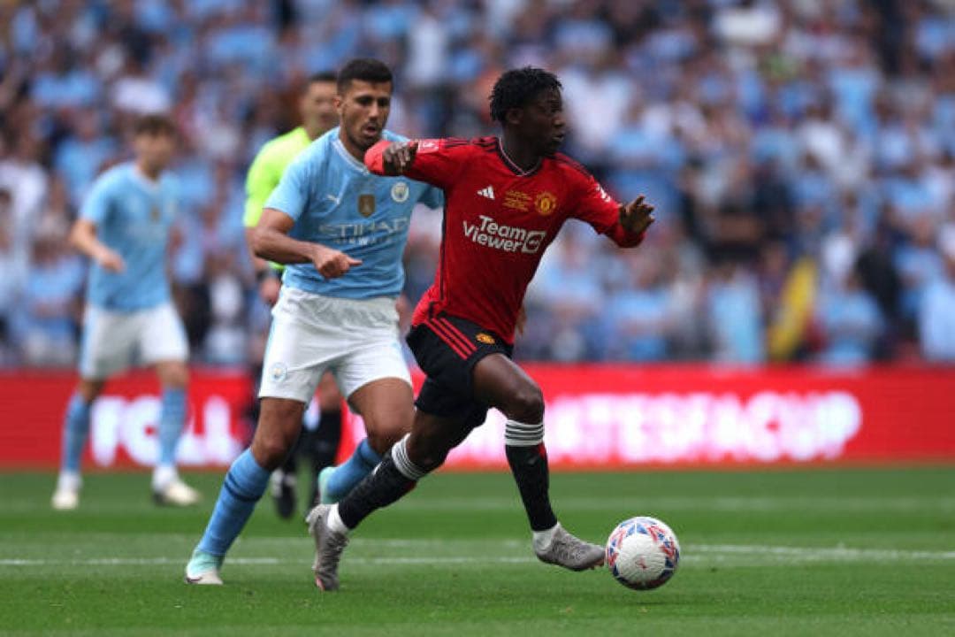 マンチェスターユナイテッド　ユニフォーム　メイヌー　FAカップ　23/24（H）