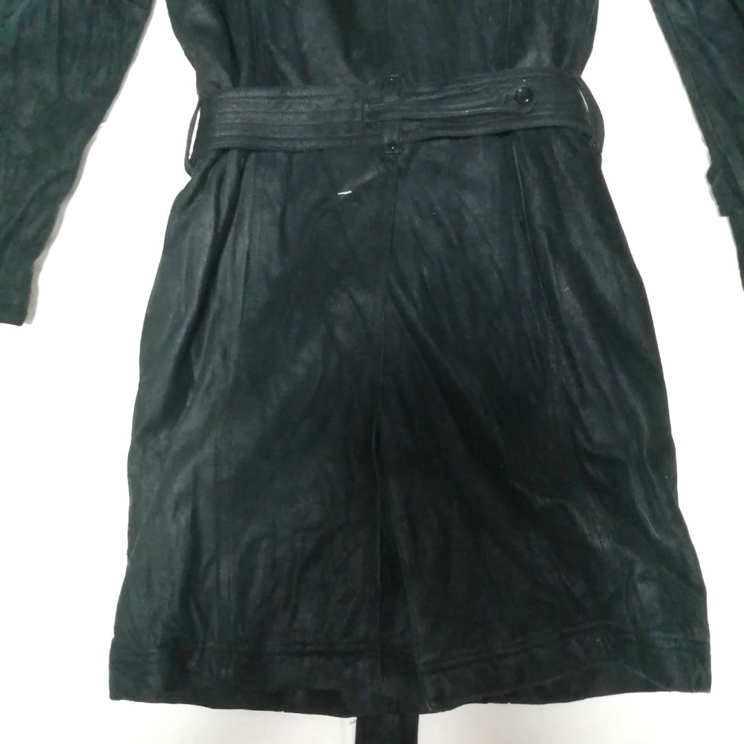 schorl 牛革本革　トレンチコート？？