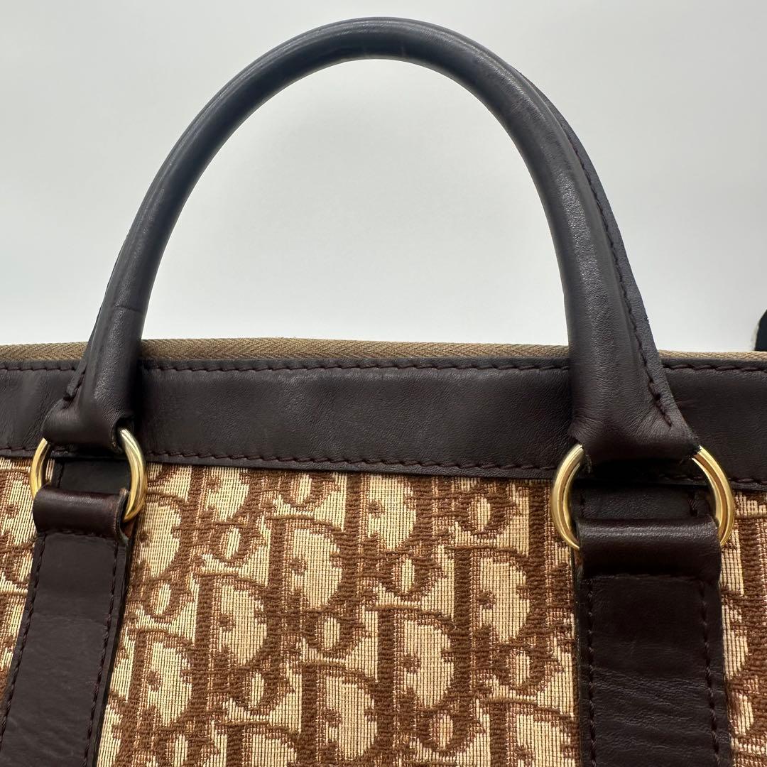 Christian Dior ボストンバッグ モノグラム ブラウン