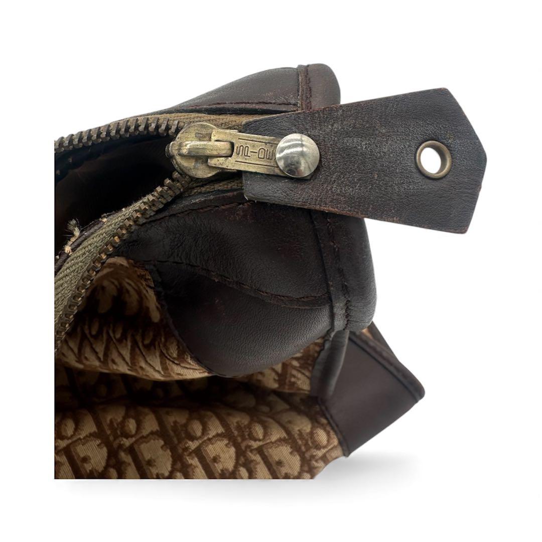 Christian Dior ボストンバッグ モノグラム ブラウン