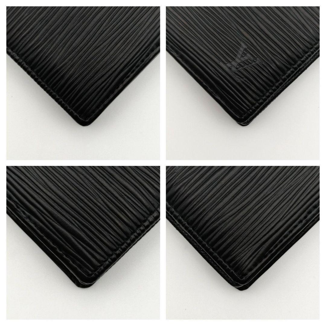 ✨新品級✨ルイヴィトン　ポルトモネボワット　エピ　小銭入れ　ケース　黒