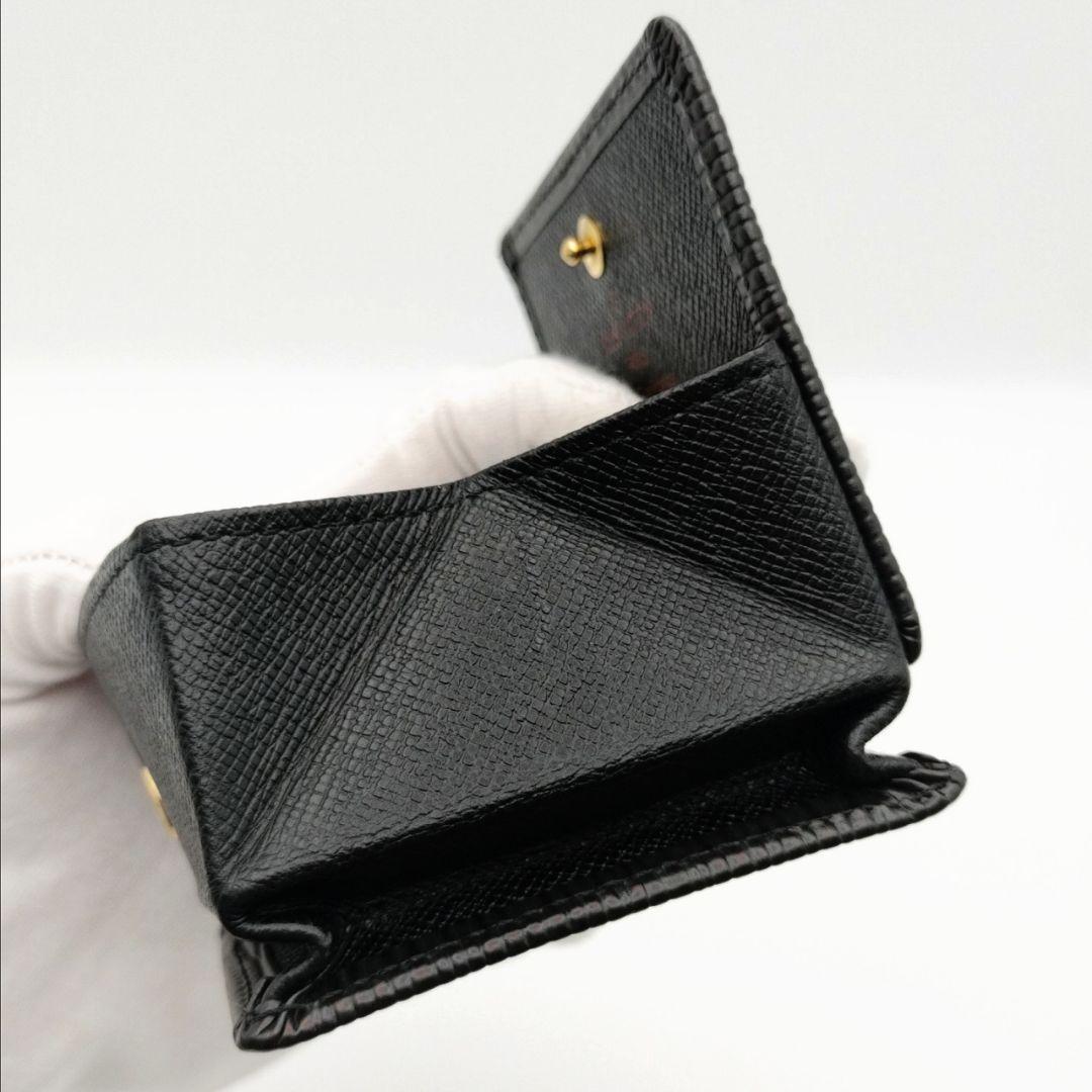 ✨新品級✨ルイヴィトン　ポルトモネボワット　エピ　小銭入れ　ケース　黒