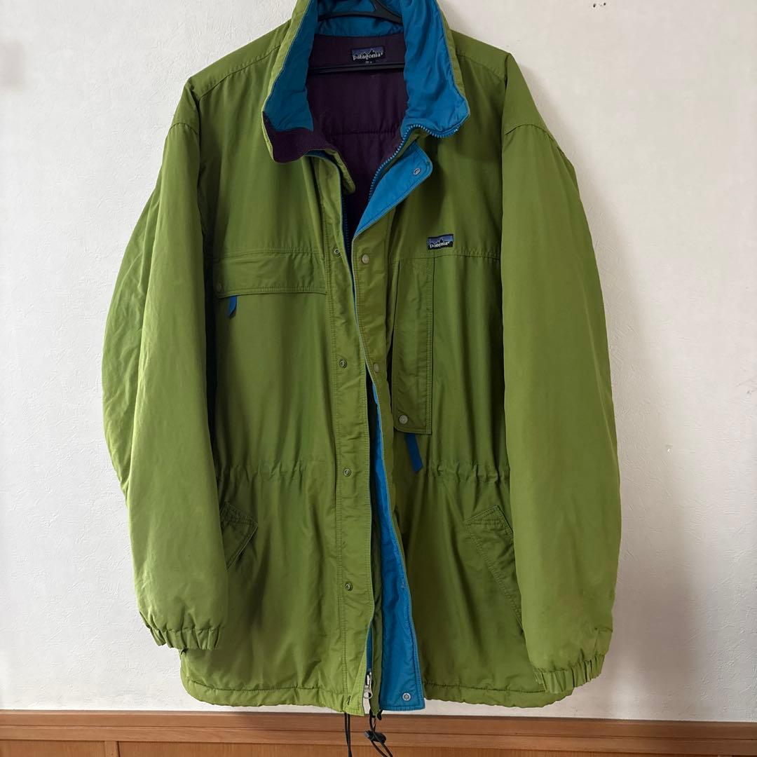 ゆ*う様 patagonia XL ジャンパー グリーン/ブルー