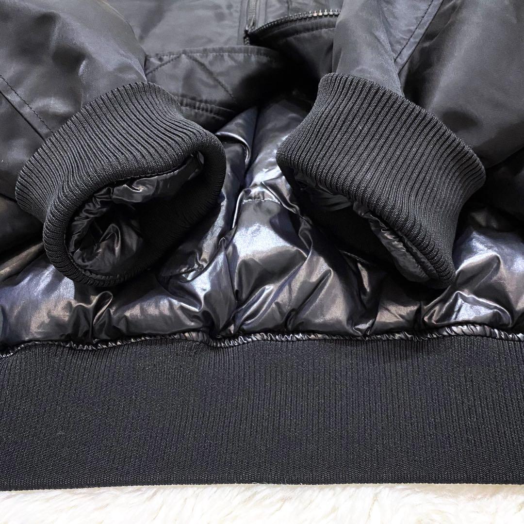 【美品】ユニクロ +J ハイブリッドダウンオーバーサイズ MA-1ブルゾン XL