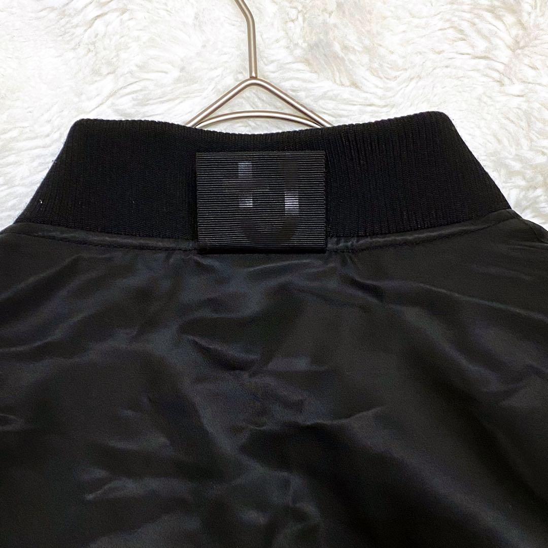 【美品】ユニクロ +J ハイブリッドダウンオーバーサイズ MA-1ブルゾン XL