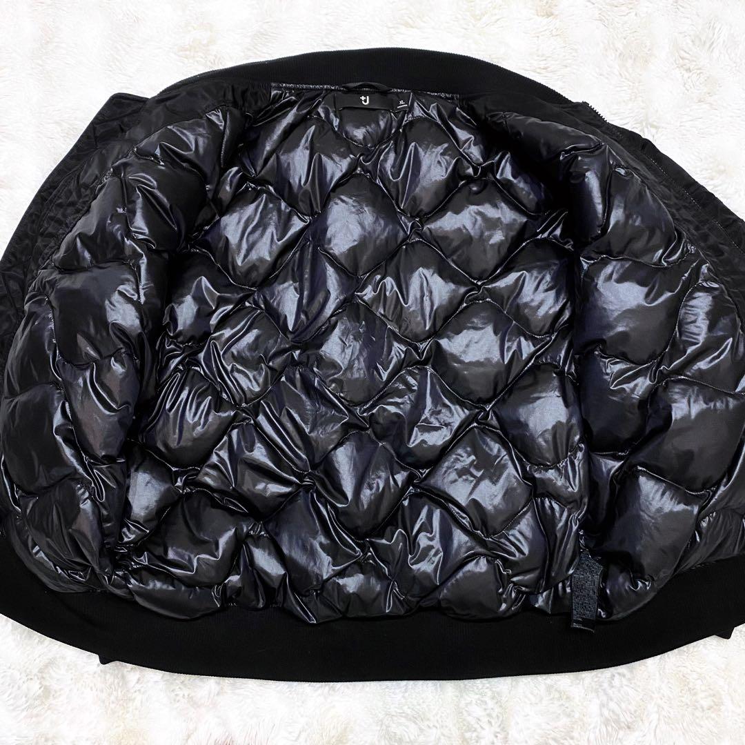 【美品】ユニクロ +J ハイブリッドダウンオーバーサイズ MA-1ブルゾン XL