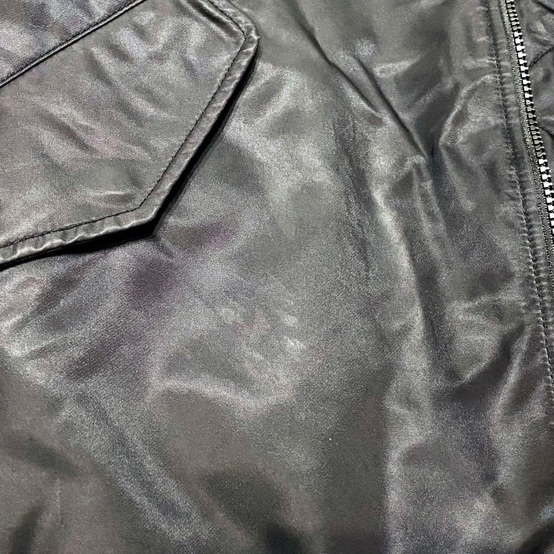 【美品】ユニクロ +J ハイブリッドダウンオーバーサイズ MA-1ブルゾン XL