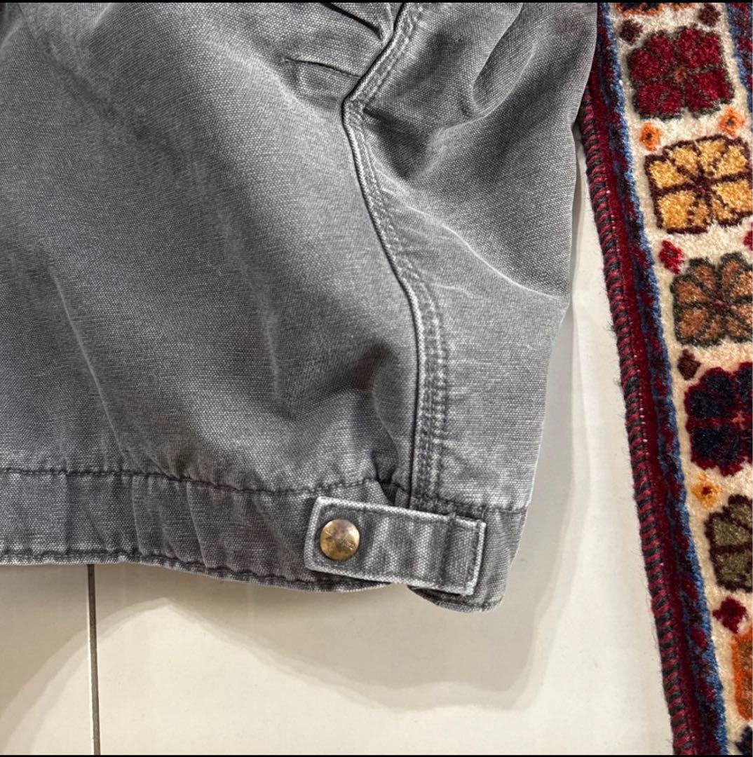 Carhartt デトロイトジャケット 企業ロゴ 3XL J97