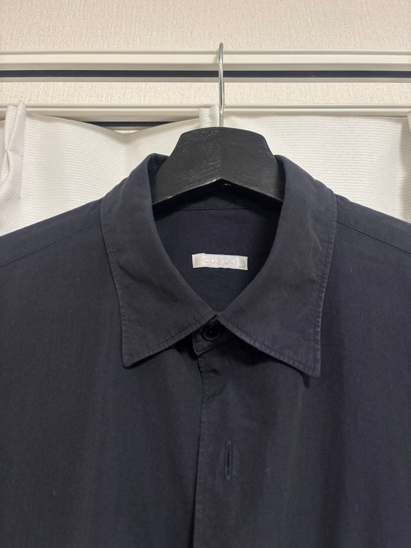 25SS COMOLI コモリシャツ NAVY 2