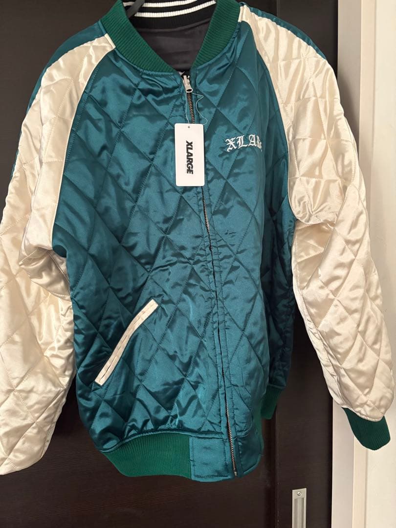XLARGE リバーシブル　スーベニアジャケット　Mスカジャン