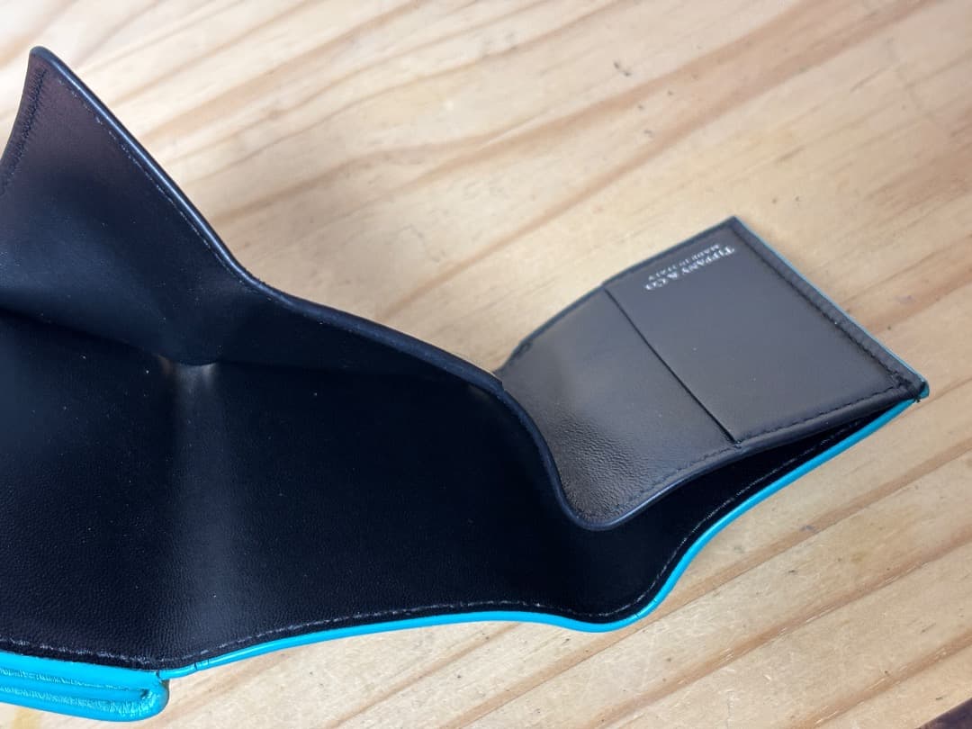 D0108-01　ティファニー　三つ折り財布