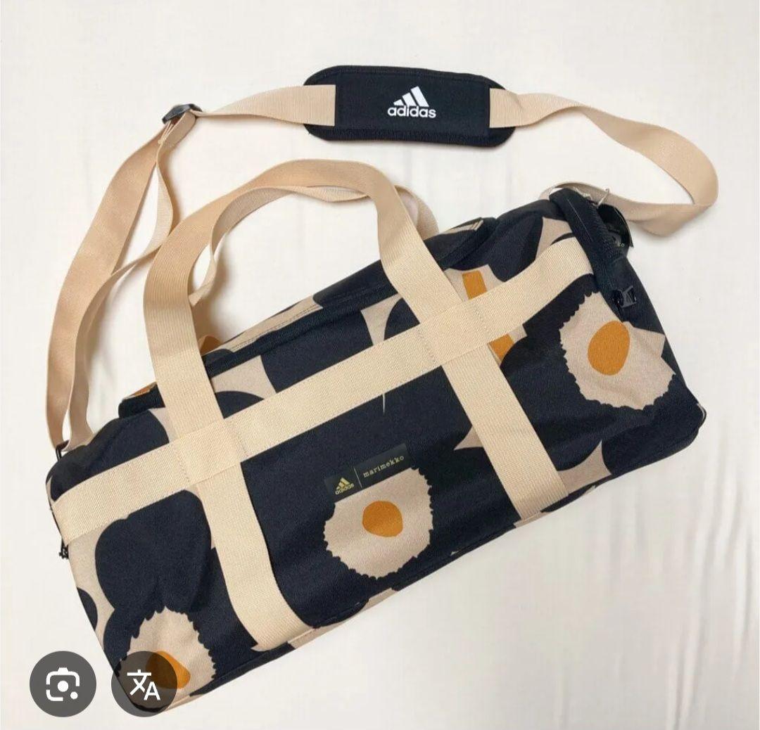 超メルカリ市終了まで割引中！！ adidas marimekko ボストンバッグ
