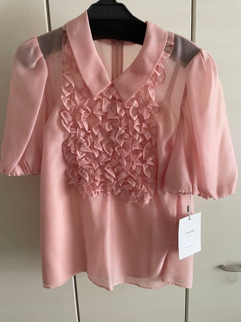 セルフォード　フリルギャザーブラウスfor滝川クリステル CWFB244025