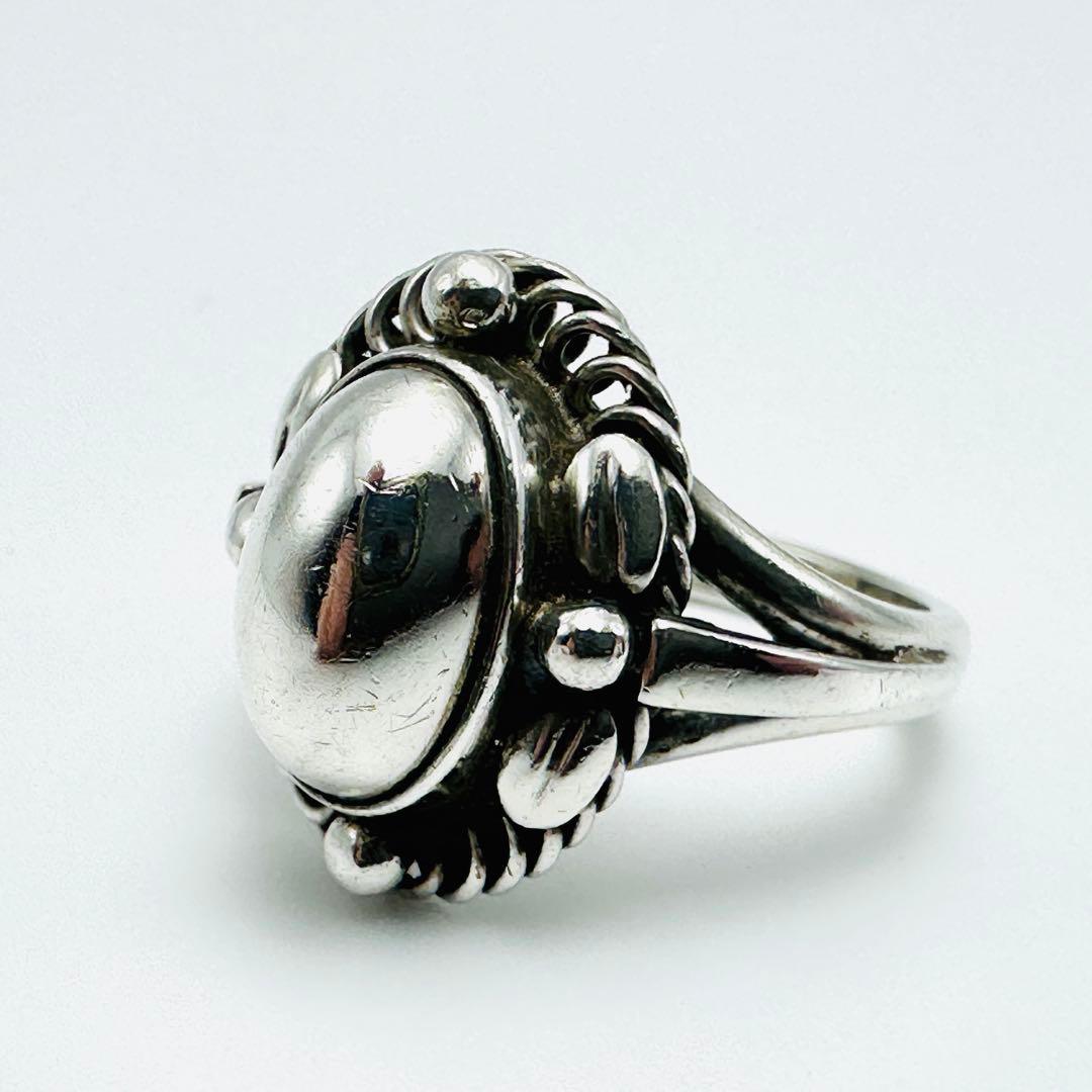   1A リング　トケイソウ　14号　シルバー　925S