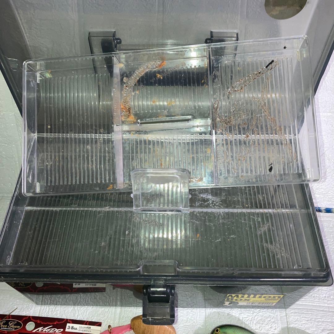 ルアー　まとめ売り　バス釣り　大量セット　ワーム　ボックス付き